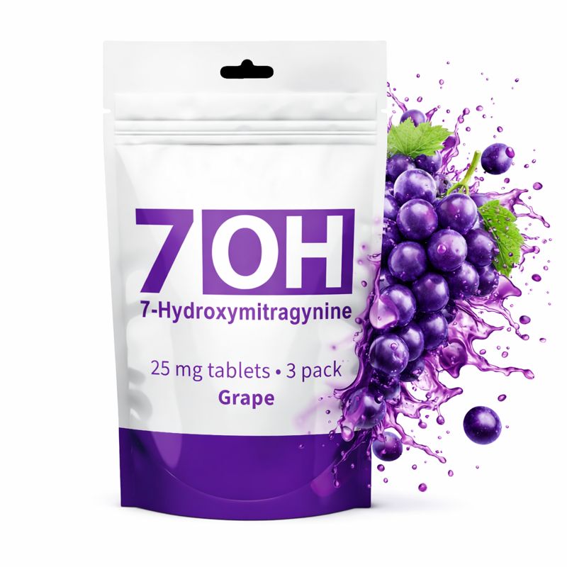 Our 25mg Tablets Grape Flavor